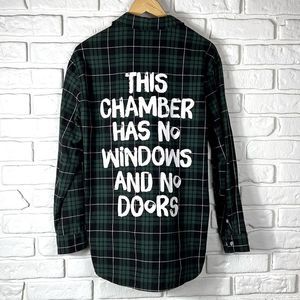 Cakeworthy x Disney Haunted Mansion flannel size medium